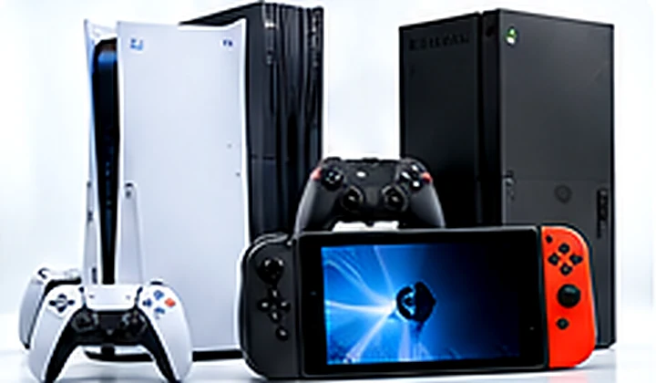 PlayStation, Xbox and Nintendo gaming consoles