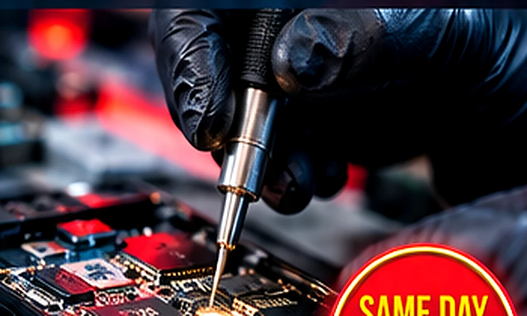 Precision motherboard microsoldering and electronics repair